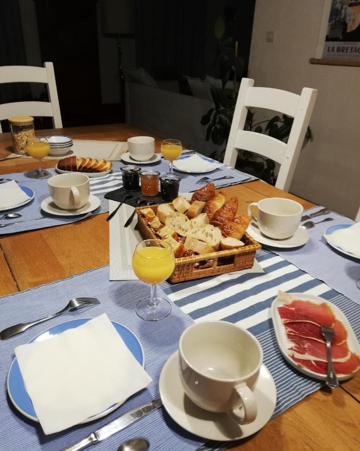 Le Tregonnec, Pres De Morlaix, Roscoff Bed & Breakfast Plouvorn ภายนอก รูปภาพ